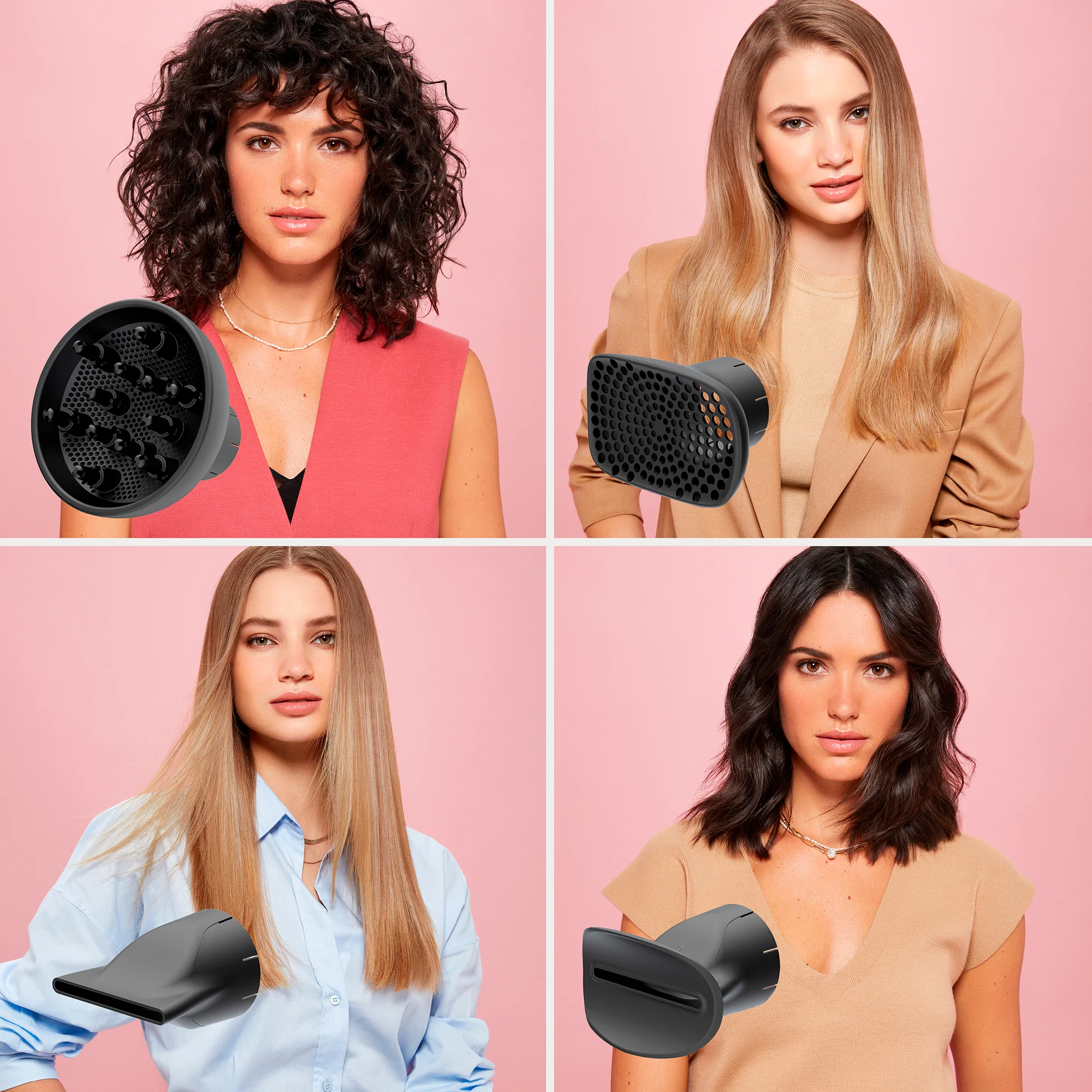 Kit asciugacapelli professionale con accessori Creativity 4 You® e piastra a vapore professionale Steam Elixir® - Image 14