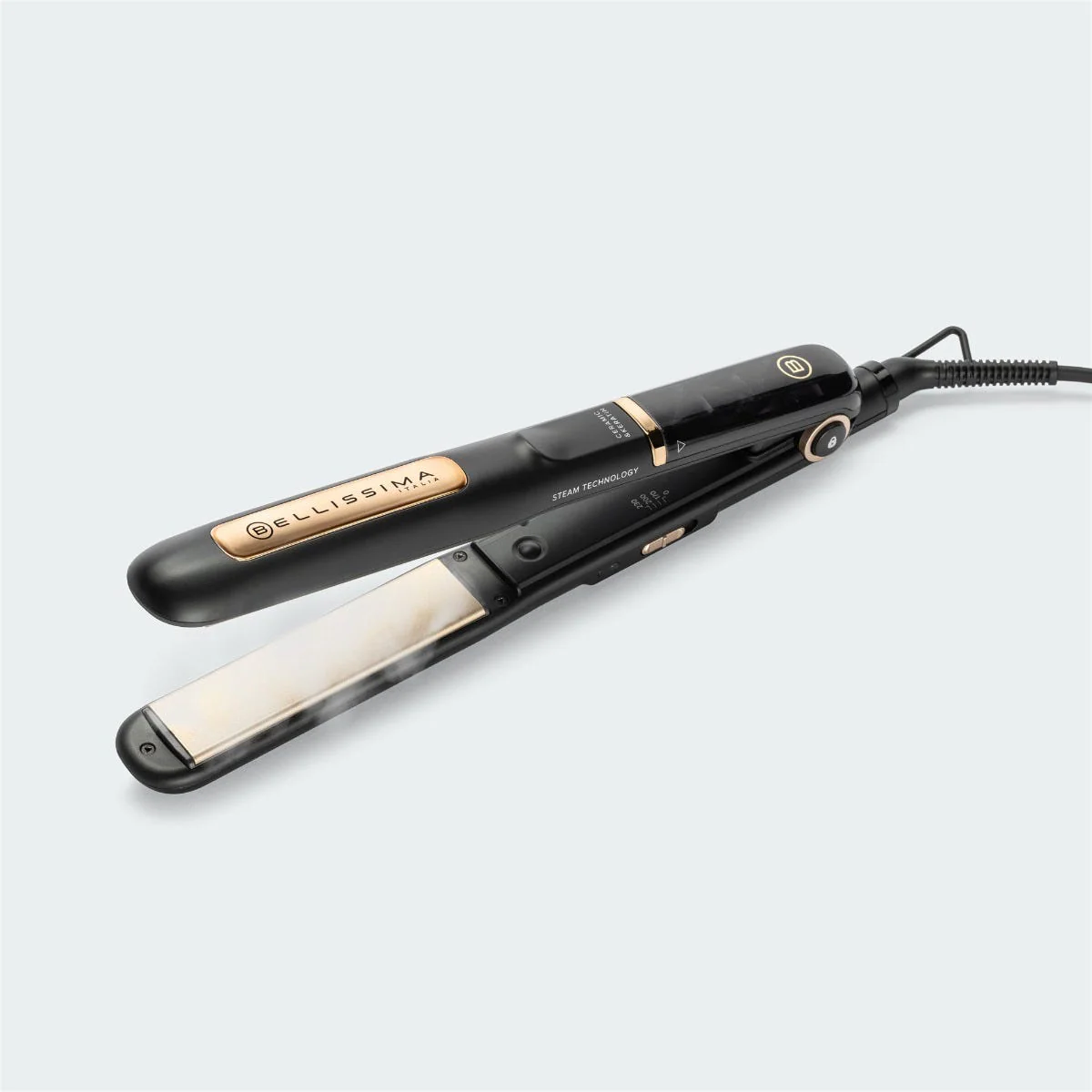 Piastra a vapore professionale rivestita Steam Ceramic & Keratin