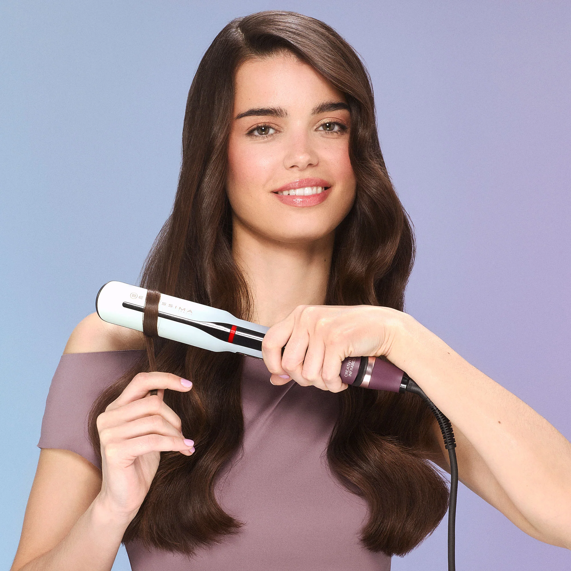 Piastra professionale a infrarossi con Ion Ceramic Creativity Infrared Aurora - Image 6
