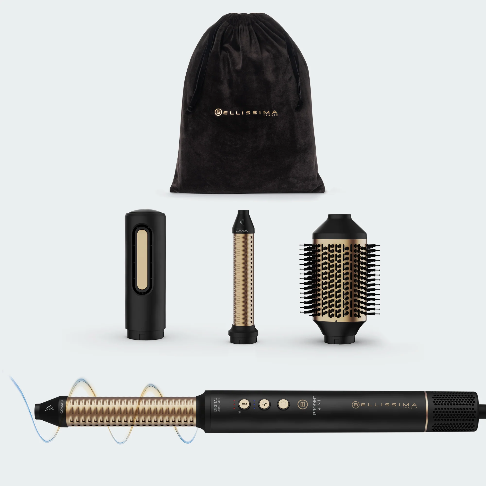 Styler digitale ad aria con calore buono Prodigy® 4 in 1